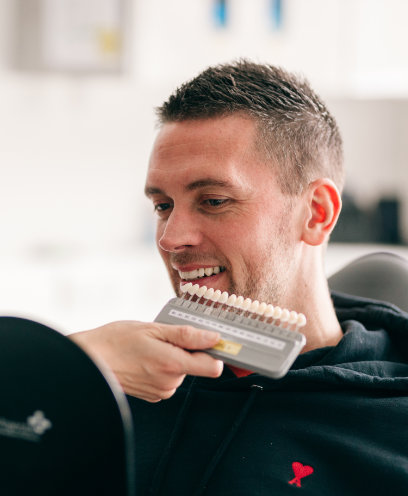 Enhance the look of your smile with a single office visit.