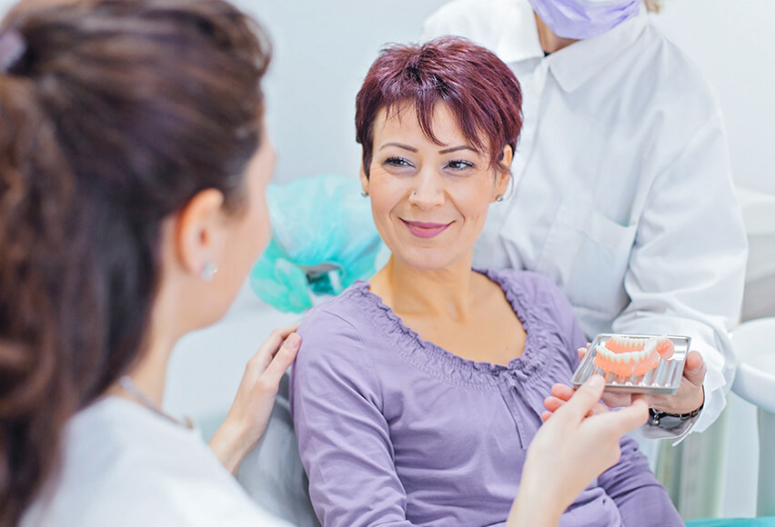 Implant retained dentures in Bristol