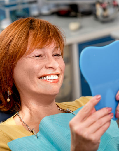 A long-lasting solution to replace missing teeth with natural-looking results.