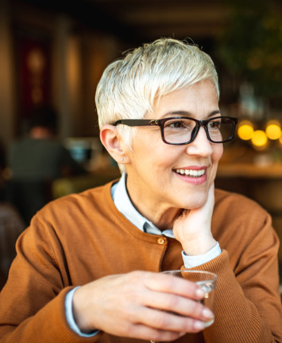 Replace some or all of your teeth with natural-looking custom dentures. 